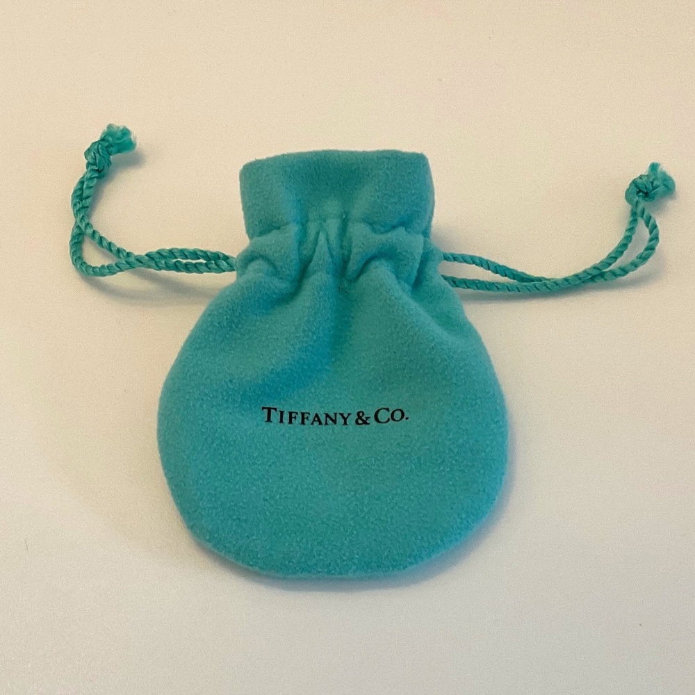 Empty Tiffany & Co. Blue Pouch (Small)